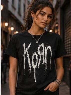 Optima Korn “Still A Freak” Official Licensed Band T-Shirt |Graphic Tee, Size XL